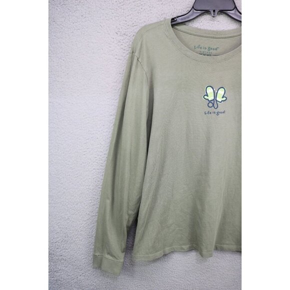 Life is Good Vintage Long Sleeve Tee Shirt-Size XXXL - Picture 2 of 11